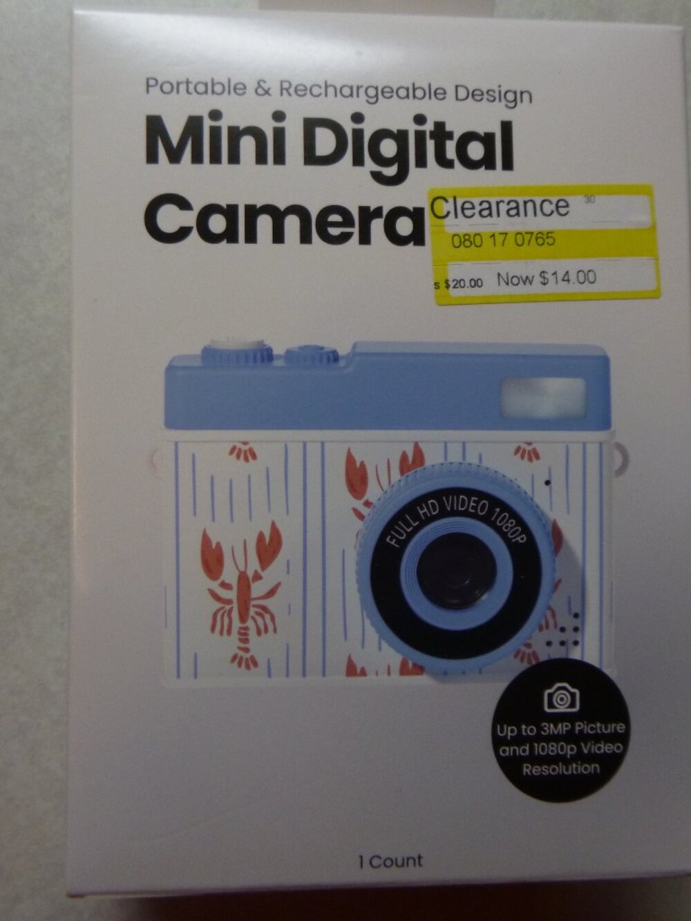 Mini digital camera